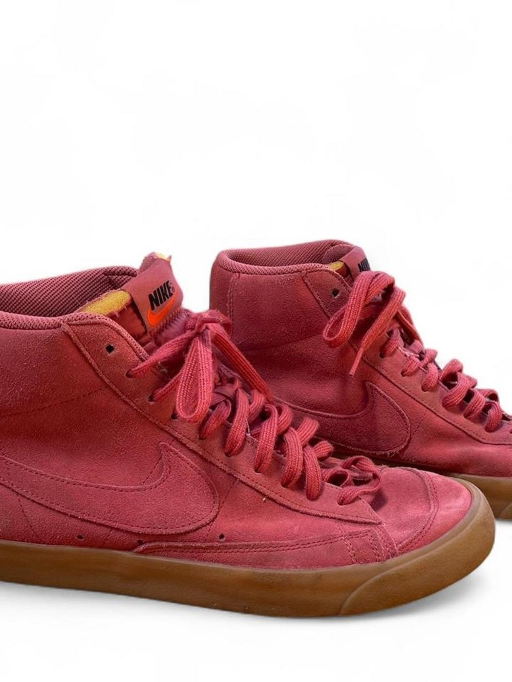Nike Blazer Mid ‘77 Redwood Suede Mid-Top Sneakers with Gum Sole